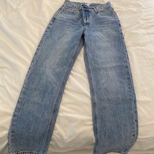 Princess polly asymmetrical jeans